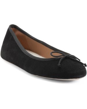 TJ Maxx Suede Anna Flats For Leather/Wool/Suede - Black