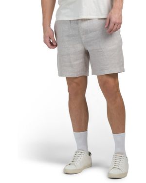 TJ Maxx Linen Shorts For - Gray