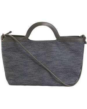 TJ Maxx Large Satchel With Handle For Leather - Gray