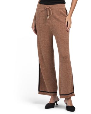 TJ Maxx Tommy Knit Pants, Cotton/Wool - Brown