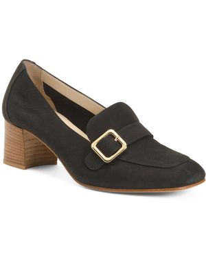 TJ Maxx Suede Balera Loafer Pumps For Leather/Suede - Brown