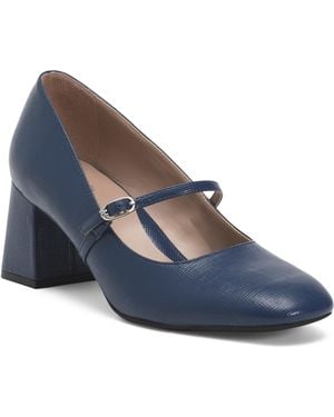 TJ Maxx Wide Width Dancing Comfort Heels For - Blue