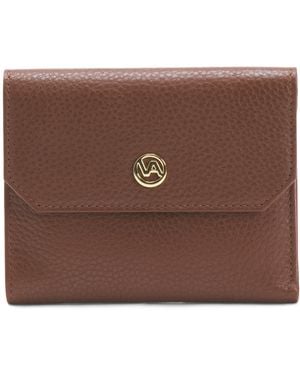 TJ Maxx Leather Folded Medium Wallet, Leather - Brown