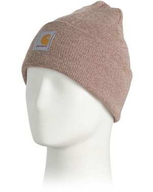 TJ Maxx A18 Knit Cuffed Beanie For Acrylic - White