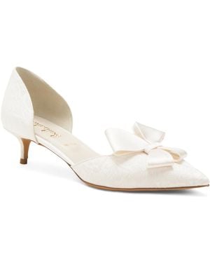 TJ Maxx Cliff Heels For Leather - White