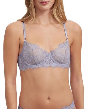 TJ Maxx Full Figure Entice Full Coverage Underwire Bra For Nylon/Cotton - Gray