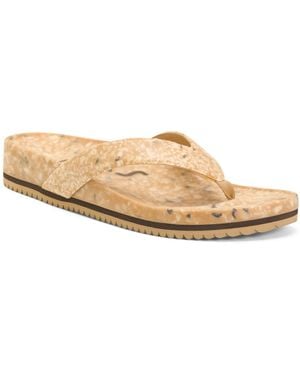 TJ Maxx West Beach Recycled Flip Flops For - Natural