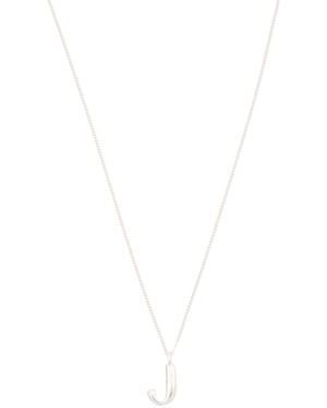 TJ Maxx Sterling Initial Pendant Necklace For - White