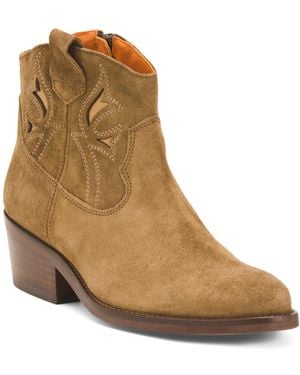 TJ Maxx Suede Cassidy Paloma Cut Out Ankle Boots For Leather/Suede - Brown