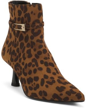 TJ Maxx Suede Pera Booties For /Suede - Brown