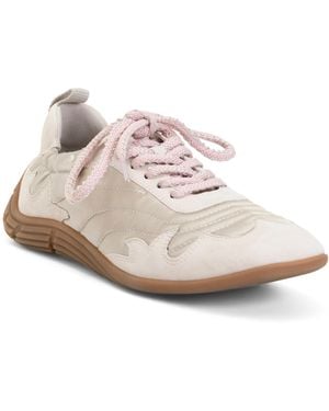 TJ Maxx Suede Miura Sneakers For - Pink