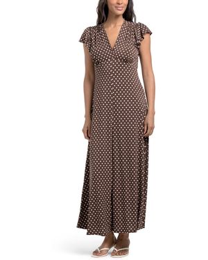 brown tj maxx dress Women's Daisy Linen Dress Light Brown main image 1
