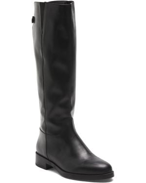 TJ Maxx Leather High Shaft Boots For - Black