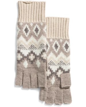 TJ Maxx Merino Wool 3-In-1 Gloves For - White