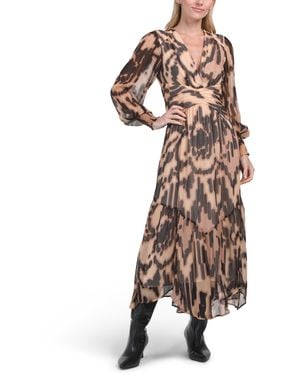 TJ Maxx Rose Dress For Viscose - Natural