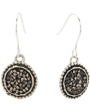 TJ Maxx Sterling Crystal Rocky Drop Earrings - Multicolor