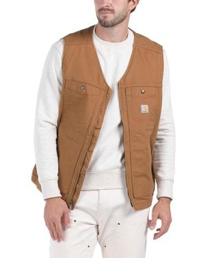 TJ Maxx Montana Duck Vest For Cotton - Natural