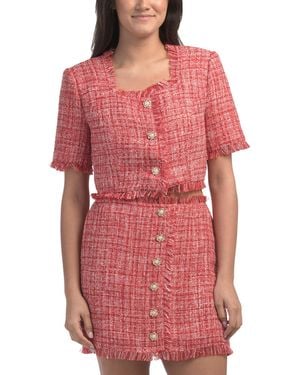 TJ Maxx Rita Top For Polyester - Red