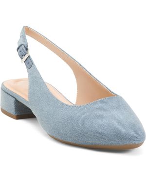 TJ Maxx Cassius Comfort Slingback Pumps For - Blue