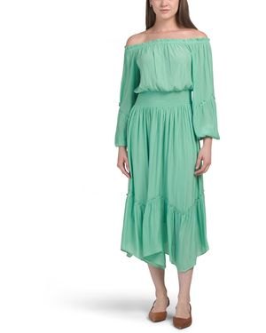 summer formal dresses with sleeves Primavera Couture 13116 Long Sleeve Dress