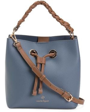 TJ Maxx Elianna Bucket With Braided Handle For Leather - Blue