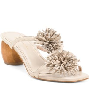 TJ Maxx Leather Aliza Heels For - Natural
