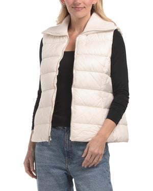 TJ Maxx Puffer Vest, Spandex/Polyester - Blue