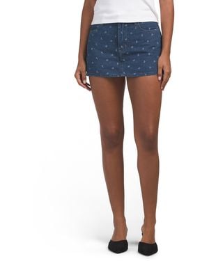 TJ Maxx Printed Skort For Cotton/Polyester - Blue
