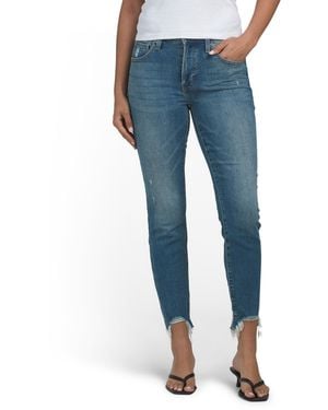 TJ Maxx High Rise Bridgette Skinny Jeans For Cotton/Polyester - Blue