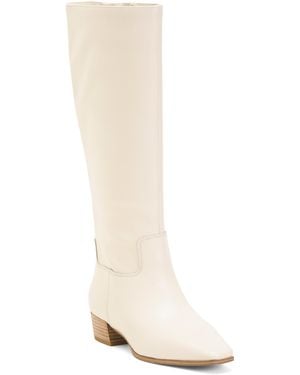 TJ Maxx Suede Pavla Knee High Boots For - White