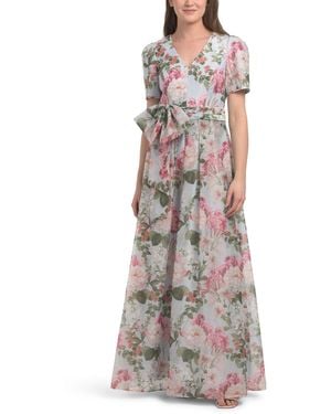 TJ Maxx Bronwyn Gown For Polyester - White