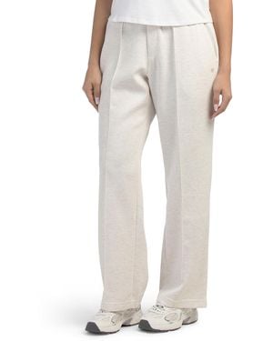 TJ Maxx Scuba Pintuck Pants, Spandex/Polyester/Rayon - Natural