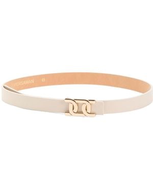 TJ Maxx Leather Belt For Leather - White