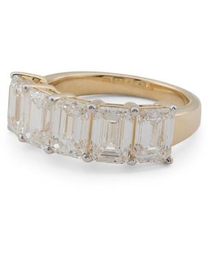TJ Maxx 14Kt Lab Grown Diamond Emerald Cut Band Ring, Diamond - White