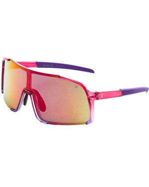 TJ Maxx 137Mm Semi Rimless Shield Sunglasses For - Pink