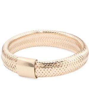 TJ Maxx 14Kt Dome Mesh Ring - White