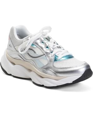TJ Maxx Rezorb Mx Walking Sneakers For Leather - White