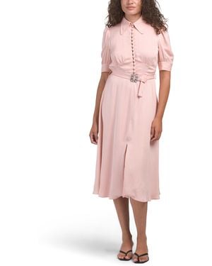 TJ Maxx Amor Dress For Polyester/Viscose - Pink