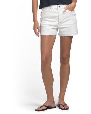 TJ Maxx Sissi Denim Eco Shorts For Cotton - White