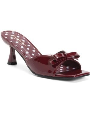 TJ Maxx Dorry Heeled Mules For - Red