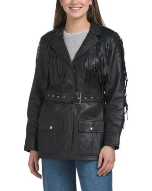 Designer Fringed Leather Jackets for Women - Up to 50% off | Lyst