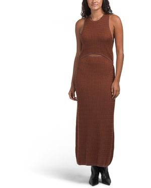 TJ Maxx Avery Knit Dress For - Brown