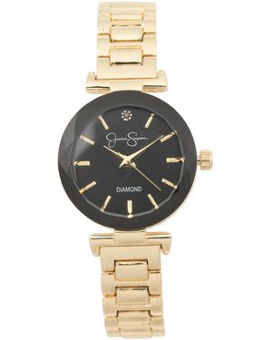 TJ Maxx Round Bracelet Watch, Diamond - Metallic