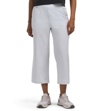 TJ Maxx Upf30 Maude Capri Pants For Polyester - Gray