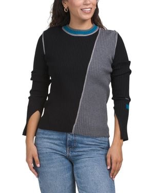 TJ Maxx Sweater, Nylon/Cotton/Viscose - Black