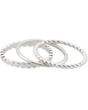 TJ Maxx 3Pc Adrianna Ring Set - White