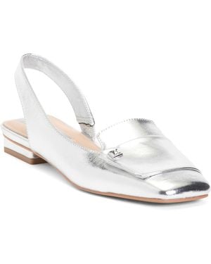TJ Maxx Tegan Slingback Flats For - White