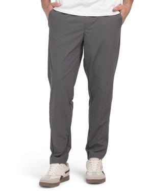 TJ Maxx Brackish Pull On Pants For Polyester - Gray