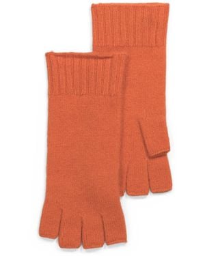 TJ Maxx Cashmere Essential Fingerless Glove For - Orange