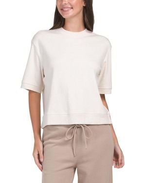 TJ Maxx Airplane Sweatshirt T-Shirt For Cotton - White